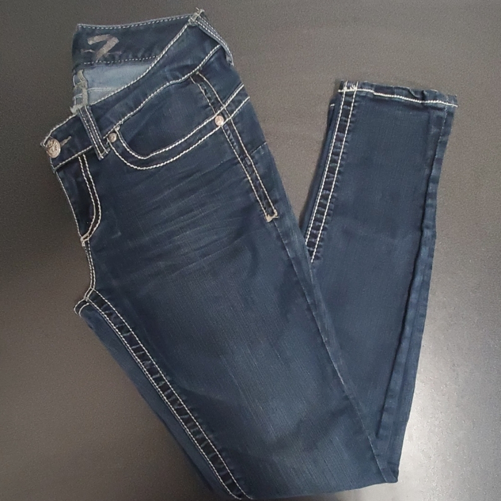 SEVEN7 SKINNY JEANS